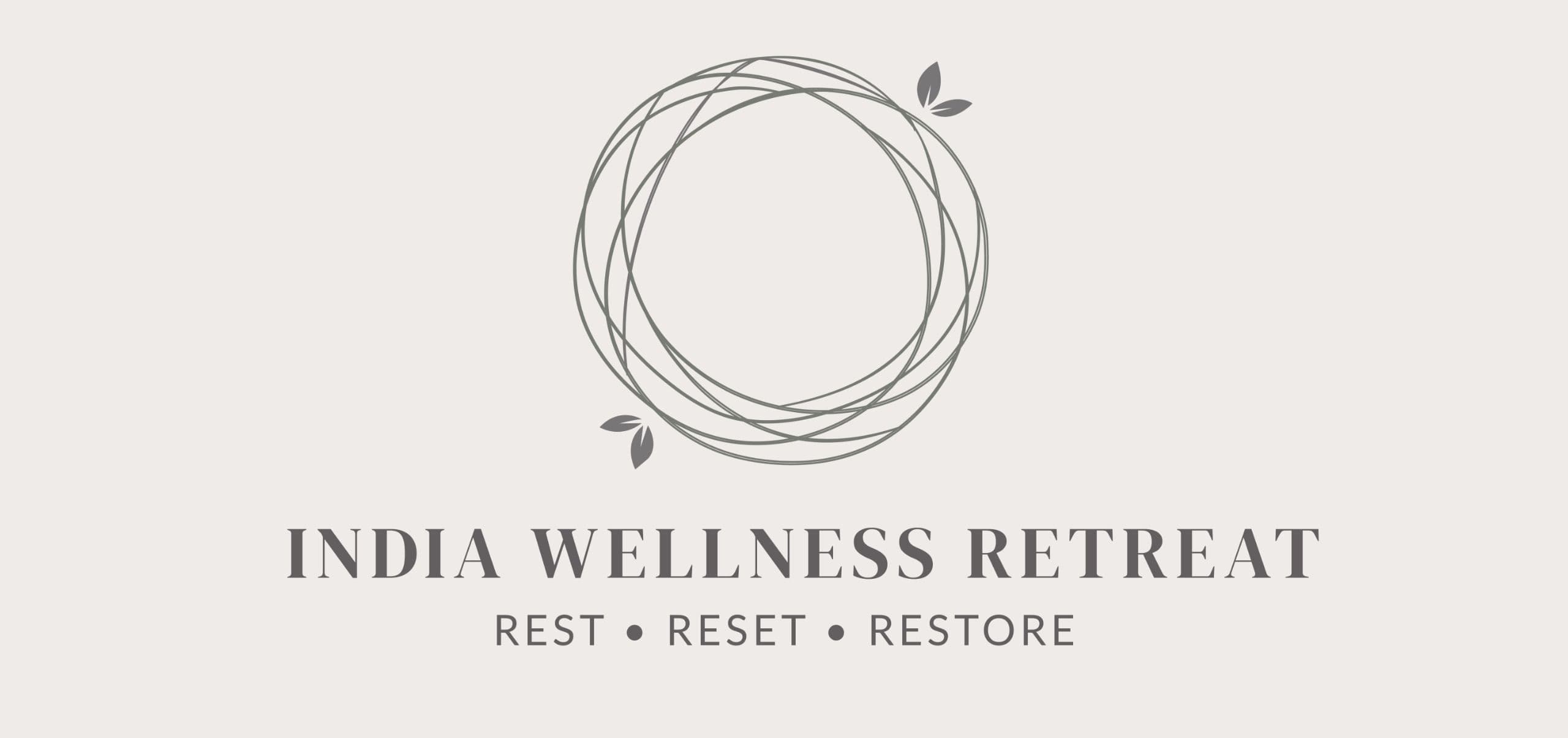 India Wellness Retreat (IWR) Logo Design